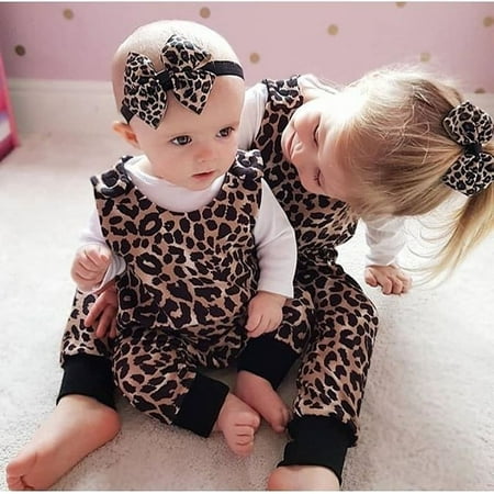 2Pcs New Baby Boy Girl Cute Leopard Sleeveless Romper Jumpsuit Bodysuit Top Headband Fall Outfit Clothes Set
2Pcs New Baby Boy Girl Cute Leopard Sleeveless Romper Jumpsuit Bodysuit Top Headband Fall Outfit Clothes Set