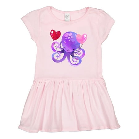 Inktastic Valentine’s Day Cute Purple Octopus with Heart Balloons Gift Toddler Girl Dress
Inktastic Valentine’s Day Cute Purple Octopus with Heart Balloons Gift Toddler Girl Dress