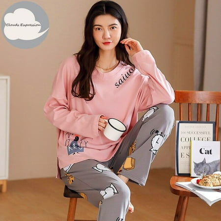 QWZNDZGR Spring Autumn Women s Sleep Lounge Pajama Long Sleeved Woman Pajama Set Cartoon Pyjamas Cotton Sleepwear M L XL XXL XXXL Fashion
QWZNDZGR Spring Autumn Women s Sleep Lounge Pajama Long Sleeved Woman Pajama Set Cartoon Pyjamas Cotton Sleepwear M L XL XXL XXXL Fashion