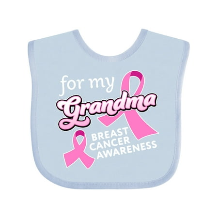 Inktastic For My Grandma-Breast Cancer Awareness Gift Baby Boy or Baby Girl Bib
Inktastic For My Grandma-Breast Cancer Awareness Gift Baby Boy or Baby Girl Bib
