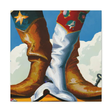 Boots in a Dreamscape - Canvas