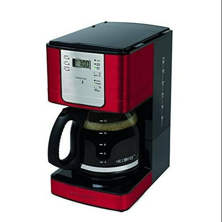 Mr. Coffee JWX36-NP Advanced Brew 12 Cup Programmable Coffee Maker, Red - Walmart.com