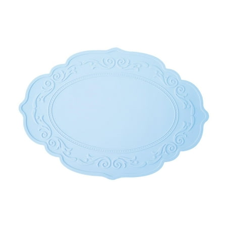 Tongina Table Placemat Heat Insulation Mat Oilproof Portable Anti Slip Mat Placemat for Dining Table for Home Hiking Farmhouse BBQ Blue
Tongina Table Placemat Heat Insulation Mat Oilproof Portable Anti Slip Mat Placemat for Dining Table for Home Hiking Farmhouse BBQ Blue