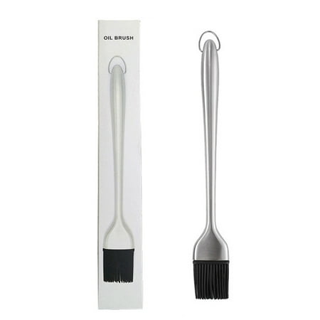 Mingyiq 9 / 12 inch Basting Pastry BBQ Stainless Steel Solid SUS304 Brush with Silicone
Mingyiq 9 / 12 inch Basting Pastry BBQ Stainless Steel Solid SUS304 Brush with Silicone