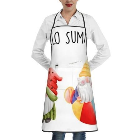 Pofeuu Summer Gnome Print Aprons with Pockets Cute Aprons for Kitchen Cooking Server Barber Chef Apron
Pofeuu Summer Gnome Print Aprons with Pockets Cute Aprons for Kitchen Cooking Server Barber Chef Apron
