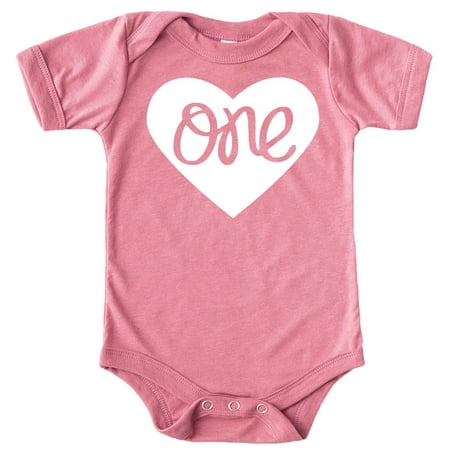 Baby Girls First Birthday Bodysuit One Inside Heart Design 1st Birthday Outfit Girl Mauve Bodysuit
Baby Girls First Birthday Bodysuit One Inside Heart Design 1st Birthday Outfit Girl Mauve Bodysuit