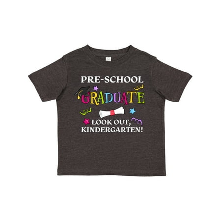 Inktastic Pre-School Graduate Look Out Kindergarten! Gift Toddler Boy or Toddler Girl T-Shirt
Inktastic Pre-School Graduate Look Out Kindergarten! Gift Toddler Boy or Toddler Girl T-Shirt