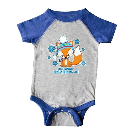 Inktastic My First Hanukkah with Fox and Snowflakes Gift Baby Boy or Baby Girl Bodysuit
Inktastic My First Hanukkah with Fox and Snowflakes Gift Baby Boy or Baby Girl Bodysuit