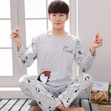 QWZNDZGR Autumn Wintetr Long-sleeved Men s Cotton Pajamas Letter Striped Cartoon Pajama Sets Casual Men Pyjamas Plus Size L-4XL Pijama
QWZNDZGR Autumn Wintetr Long-sleeved Men s Cotton Pajamas Letter Striped Cartoon Pajama Sets Casual Men Pyjamas Plus Size L-4XL Pijama