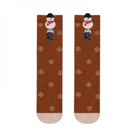 Elaydool Baby Fleece Knee Socks Girls Boys Christmas over Knee Socks Snowman Stockings Cartoon Dot Long Knee Socks Non-Slip Sole Socks
Elaydool Baby Fleece Knee Socks Girls Boys Christmas over Knee Socks Snowman Stockings Cartoon Dot Long Knee Socks Non-Slip Sole Socks
