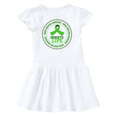 Inktastic Donate Life-Organ Donation Awareness Gift Toddler Girl Dress