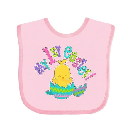Inktastic My First Easter- Cute Chick Just Hatched Gift Baby Boy or Baby Girl Bib
Inktastic My First Easter- Cute Chick Just Hatched Gift Baby Boy or Baby Girl Bib