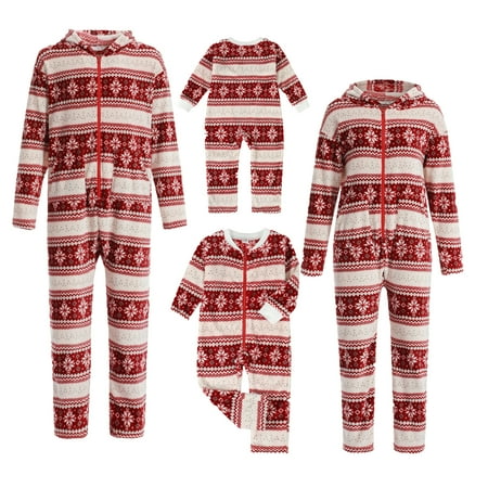 Family Matching Pajamas Set Fleece Onesie Sleepwear Christmas Parent-Child Zipper Jumpsuit Xmas Onesies Pajamas for Family
Family Matching Pajamas Set Fleece Onesie Sleepwear Christmas Parent-Child Zipper Jumpsuit Xmas Onesies Pajamas for Family