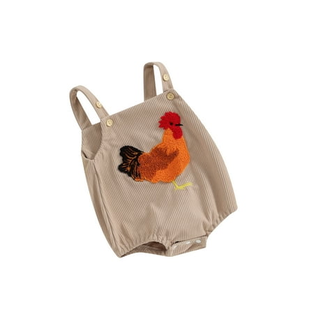 Mioliknya Baby Romper Sleeveless Embroidery Rooster Corduroy Bodysuit Overalls
Mioliknya Baby Romper Sleeveless Embroidery Rooster Corduroy Bodysuit Overalls