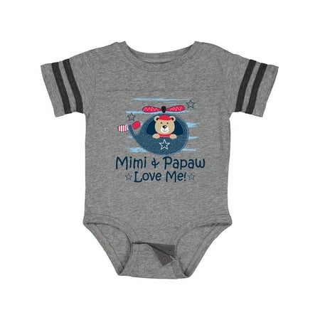 Inktastic Mimi and Papaw Love Me Grandson Gift Baby Boy or Baby Girl Bodysuit
Inktastic Mimi and Papaw Love Me Grandson Gift Baby Boy or Baby Girl Bodysuit