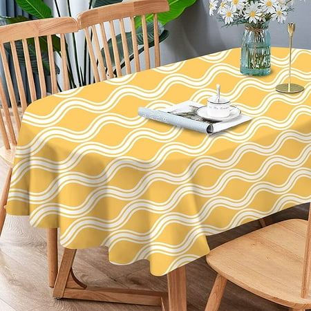WISH TREE Oval Sunflower Tablecloth Yellow Sunflower Fabric Tablecloth Wrinkle Resistant and Washable Floral Table Cloths Perfect for Kitchen Dinner Family Gathering Holiday Dining Room Table
WISH TREE Oval Sunflower Tablecloth Yellow Sunflower Fabric Tablecloth Wrinkle Resistant and Washable Floral Table Cloths Perfect for Kitchen Dinner Family Gathering Holiday Dining Room Table