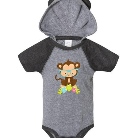 Inktastic Cute Monkey With Eyeglasses Colorful Flowers Gift Baby Boy or Baby Girl Bodysuit
Inktastic Cute Monkey With Eyeglasses Colorful Flowers Gift Baby Boy or Baby Girl Bodysuit