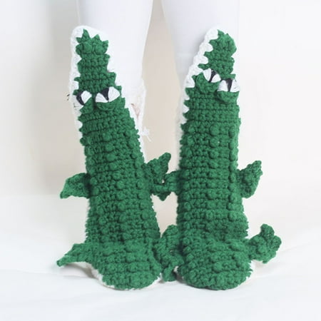 GXSR Knit Crocodile Socks Novelty Unisex Animal Pattern Funky Socks Christmas 3D Shark Crocodile Shape Socks Floor Socks Winter Warm Thick Knit Wool Soft Casual Socks
GXSR Knit Crocodile Socks Novelty Unisex Animal Pattern Funky Socks Christmas 3D Shark Crocodile Shape Socks Floor Socks Winter Warm Thick Knit Wool Soft Casual Socks