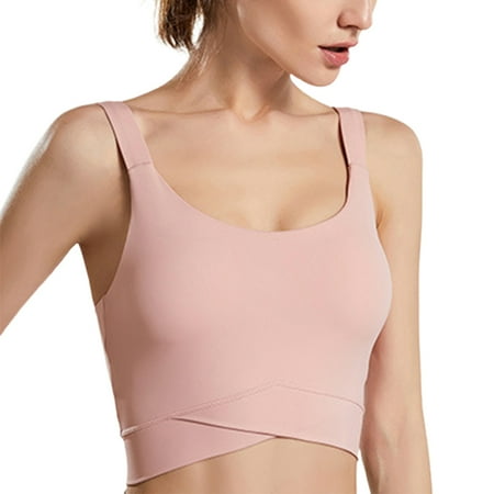 All-Wrapped Sport Vest Breathable Mesh Shockproof Padded Athletic Gym Running Seamless Fitness Yoga Vest Sport Bra Tops M Light Pink
All-Wrapped Sport Vest Breathable Mesh Shockproof Padded Athletic Gym Running Seamless Fitness Yoga Vest Sport Bra Tops M Light Pink