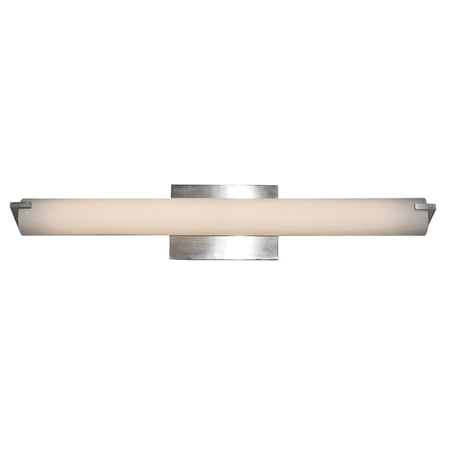 Bathroom Vanity 1 Light Bulb Fixture With Brushed Nickel Finish Metal LED 5" 15 Watts