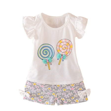 QWERTYU Infant Baby Toddler Child Girl Boy 2PCS Outfit Sleeveless Summer Clothing Set Tops and Set White
QWERTYU Infant Baby Toddler Child Girl Boy 2PCS Outfit Sleeveless Summer Clothing Set Tops and Set White