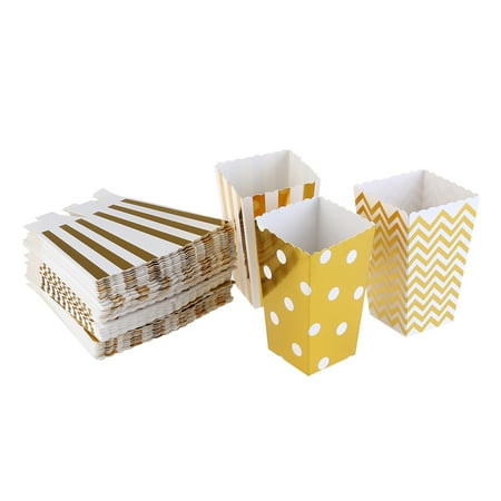 36Pcs Popcorn Boxes Container Birthday Baby Showers Wedding Party Favors Supplies Decoration (Gold)
36Pcs Popcorn Boxes Container Birthday Baby Showers Wedding Party Favors Supplies Decoration (Gold)