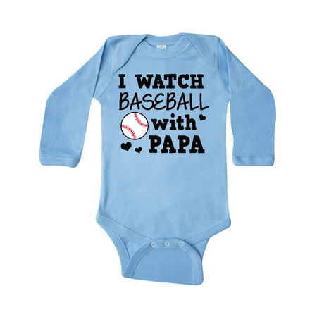 Inktastic I Watch Baseball with My Papa Gift Baby Boy or Baby Girl Long Sleeve Bodysuit
Inktastic I Watch Baseball with My Papa Gift Baby Boy or Baby Girl Long Sleeve Bodysuit