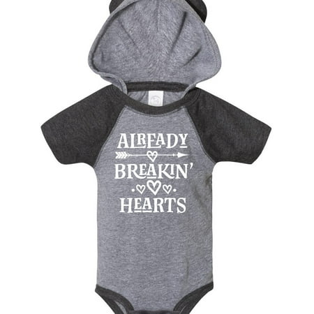 Inktastic Already Breaking Hearts Boys Gift Baby Boy Bodysuit