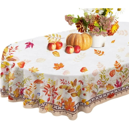 Fall Tablecloth Oval Thanksgiving Tablecloth Oval with Fall Leaves Autumn Tablecloth Waterproof Wrinkle Free Fall Table Cloths for Fall Decor Fall Thanksgiving Tablecloth for Oval Tables 60 X 102
Fall Tablecloth Oval Thanksgiving Tablecloth Oval with Fall Leaves Autumn Tablecloth Waterproof Wrinkle Free Fall Table Cloths for Fall Decor Fall Thanksgiving Tablecloth for Oval Tables 60 X 102