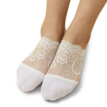 Alueeu 1 Pairs Womens Pearl Lace Socks Breathable Invisible Socks Ballerina Socks Non Slip Socks Transparent Low Socks Scarfs Summer
Alueeu 1 Pairs Womens Pearl Lace Socks Breathable Invisible Socks Ballerina Socks Non Slip Socks Transparent Low Socks Scarfs Summer