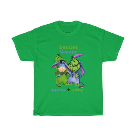 Besties Grinch Tshirt Besties Grinch and EEyore Tshirt Personalized Tshirts Christmas Gifts Christmas Friendship Gifts
Besties Grinch Tshirt Besties Grinch and EEyore Tshirt Personalized Tshirts Christmas Gifts Christmas Friendship Gifts