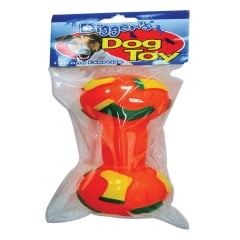 3PC Diggers Diggers - 51657 - Red Dumbell Vinyl Dumb Bell Sports Dog Toy Large 1