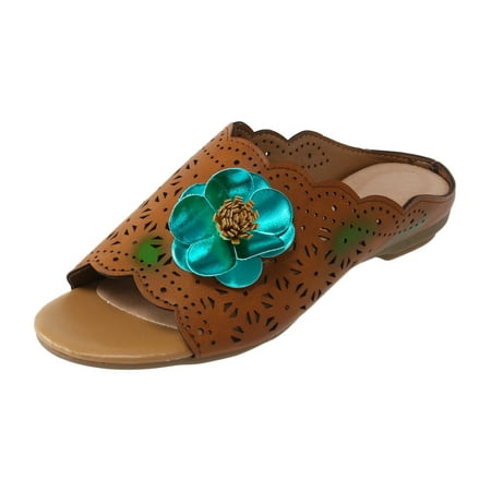 Slippers for Women Fashion Summer Women Slippers Hollow Breathable Flowers Ethnic Style Flat Casual House Slippers Pu 40
Slippers for Women Fashion Summer Women Slippers Hollow Breathable Flowers Ethnic Style Flat Casual House Slippers Pu 40
