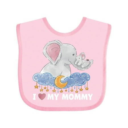 Inktastic I Love My Mommy Cute Elephants with Moon and Stars Gift Baby Boy or Baby Girl Bib
Inktastic I Love My Mommy Cute Elephants with Moon and Stars Gift Baby Boy or Baby Girl Bib