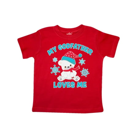 Inktastic Polar Bear My Godfather Loves Me in Santa Hat Gift Toddler Boy or Toddler Girl T-Shirt
Inktastic Polar Bear My Godfather Loves Me in Santa Hat Gift Toddler Boy or Toddler Girl T-Shirt