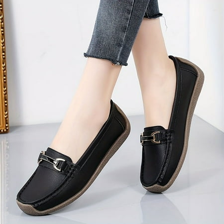 Women s Bowknot Flat Loafers Faux Leather Shoes Solid Color Slip On Comfortable All-Match Flats
Women s Bowknot Flat Loafers Faux Leather Shoes Solid Color Slip On Comfortable All-Match Flats