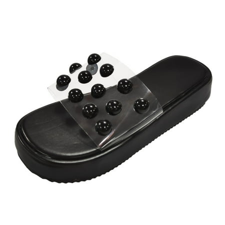 GNEIKDEING Women Shoes Sandals Wedge Open Toe Pearl Sandals Summer Casual Sandals Gift on Clearance
GNEIKDEING Women Shoes Sandals Wedge Open Toe Pearl Sandals Summer Casual Sandals Gift on Clearance