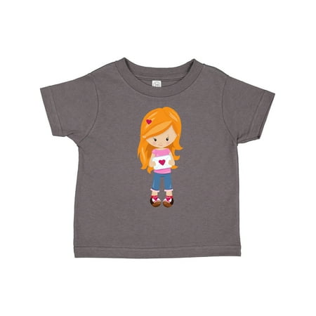 Inktastic Valentine s Day Girl Girl in Love Orange Hair Gift Toddler Toddler Girl T-Shirt
Inktastic Valentine s Day Girl Girl in Love Orange Hair Gift Toddler Toddler Girl T-Shirt