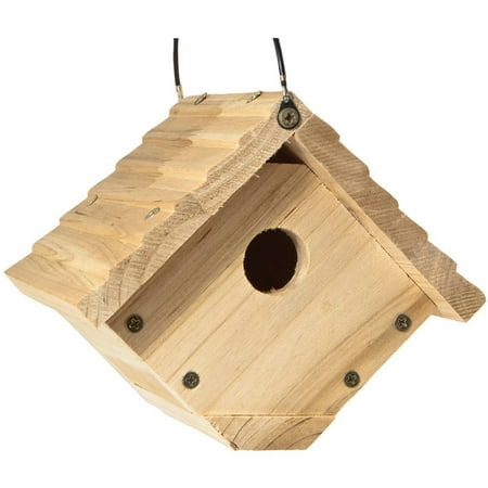 audubon nawren 6 1 2 quot w x 6 quot h cedar wren house walmart com audubon walmart