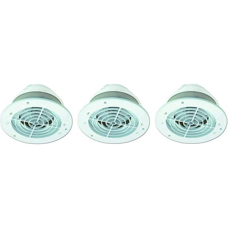 Dundas Jafine SEVZW Soffit Exhaust Vents Fits 4-Inch 5-Inch and 6-Inch Duct Three Pack
Dundas Jafine SEVZW Soffit Exhaust Vents Fits 4-Inch 5-Inch and 6-Inch Duct Three Pack