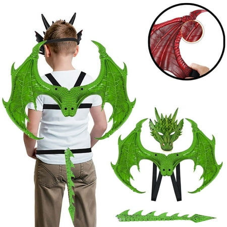 Children s Dragon Wing Dinosaur Tail Set Kids Dragon Halloween Decorations Outdoor Indoor
Children s Dragon Wing Dinosaur Tail Set Kids Dragon Halloween Decorations Outdoor Indoor