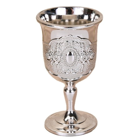 DISHAN Raised Pattern Wine Cup Decor Stylish Zinc Alloy Wine Glass with Elegant Retro Style for Photography
DISHAN Raised Pattern Wine Cup Decor Stylish Zinc Alloy Wine Glass with Elegant Retro Style for Photography