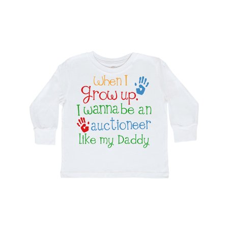 Inktastic Auctioneer like Daddy Gift Toddler Boy or Toddler Girl Long Sleeve T-Shirt
Inktastic Auctioneer like Daddy Gift Toddler Boy or Toddler Girl Long Sleeve T-Shirt
