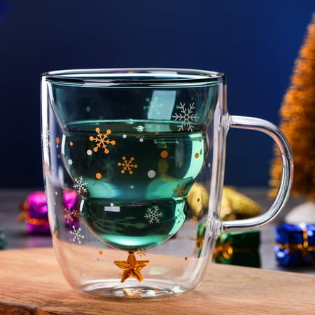 chaolangshun 250ML Glass Cup Double Layer Xmas Tree Shape High Borosilicate Glass Heat-resistant Coffee Mug Kitchen Tools
chaolangshun 250ML Glass Cup Double Layer Xmas Tree Shape High Borosilicate Glass Heat-resistant Coffee Mug Kitchen Tools