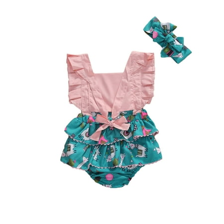 Carolilly Newborn Kids Baby Girl Summer Clothes Fly Sleeve Romper Jumpsuit Bodysuits Sunsuit Outfits
Carolilly Newborn Kids Baby Girl Summer Clothes Fly Sleeve Romper Jumpsuit Bodysuits Sunsuit Outfits