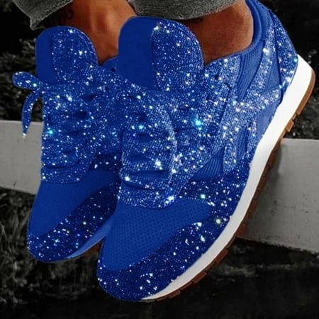 ForestYashe Women s Fashion Casual Breathable Crystal Bling Lace Up Sport Shoes Sneakers
ForestYashe Women s Fashion Casual Breathable Crystal Bling Lace Up Sport Shoes Sneakers