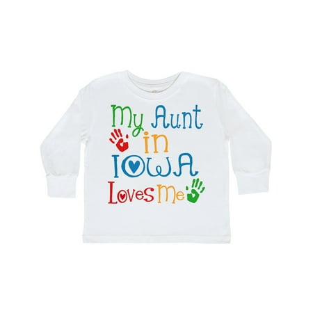 Inktastic My Aunt in Iowa Loves Me Gift Toddler Boy or Toddler Girl Long Sleeve T-Shirt
Inktastic My Aunt in Iowa Loves Me Gift Toddler Boy or Toddler Girl Long Sleeve T-Shirt