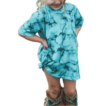 Gwiyeopda Toddler Girls Tie-Dye Tunic Dress Tassel Crew Neck Short Sleeve Summer Casual Princess Dress
Gwiyeopda Toddler Girls Tie-Dye Tunic Dress Tassel Crew Neck Short Sleeve Summer Casual Princess Dress