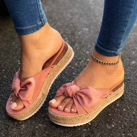 Women s Ladies Casual Bowknot Open Toe Platforms Sandals Wedges Shoes Slippers Casual Womens Shoes Size 11 Winter Dress Shoes for Women Business Casual Womens Fashion Casual Sneakers Shoes X Casual
Women s Ladies Casual Bowknot Open Toe Platforms Sandals Wedges Shoes Slippers Casual Womens Shoes Size 11 Winter Dress Shoes for Women Business Casual Womens Fashion Casual Sneakers Shoes X Casual