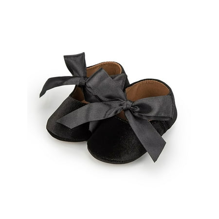 Sanviglor Baby Girls Crib Shoes First Walker Mary Jane Soft Sole Flats Party Cute Non-slip Princess Dress Shoe Breathable Bowknot Black 12-18 months
Sanviglor Baby Girls Crib Shoes First Walker Mary Jane Soft Sole Flats Party Cute Non-slip Princess Dress Shoe Breathable Bowknot Black 12-18 months